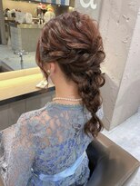 ba254ヘアアレンジ成人式　卒業式　袴振袖　披露宴　結婚式