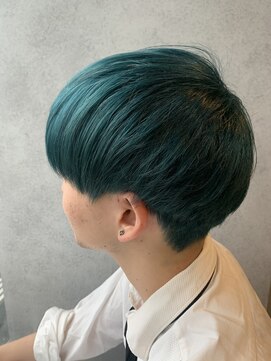 ヘアサロンM 新宿 韓国風高発色カラー