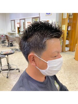 マリー(Marie) 垣見　リバースソフモヒ×厚め刈り上げ