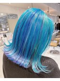 ★オーシャンブルー×ユニコーンカラー★詳細はブログまで