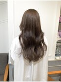 柔らかブラウン髪質改善　韓国レイヤーカット【横浜】