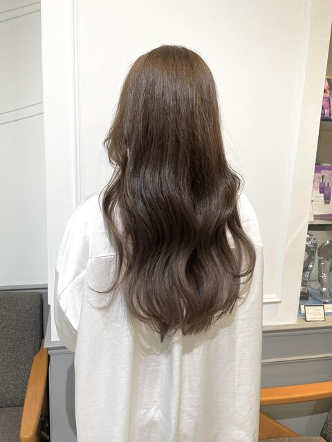 柔らかブラウン髪質改善　韓国レイヤーカット【横浜】