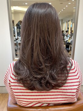 ビュートリアム265(BEAUTRIUM 265) セミロング/くびれレイヤー/レイヤーカット/顔周りカット/銀座