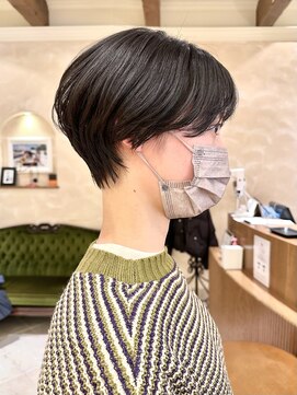 ビュートリアム265(BEAUTRIUM 265) ショート/ショートヘア/銀座/マッシュショート/前髪あり/黒髪