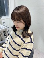 ユーフォリア 渋谷グランデ(Euphoria SHIBUYA GRANDE)&nbsp;ナチュラルブラック  くびれヘア  韓国ヘア