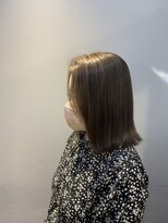 ジルヘアービカミ(Jill hair bikami) ボブ&ベージュ