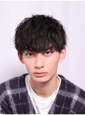無造作シャドウパーマ