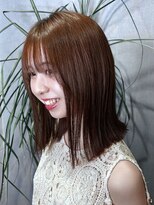 スカイ(SKY)&nbsp;髪質改善縮毛矯正韓国風レイヤーカットダブルカラーベージュ