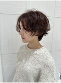 ニュアンスルーズパーマショート