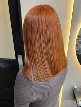 ルノン(LUNON) オレンジベージュ/テラコッタカラー/ブリーチカラー