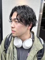 メンズココ 清澄白河店(MENS COCO)&nbsp;2wayミディアムマッシュ波巻きスパイラルパーマ