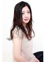 オーバーヘアー 大久保店(over hair)&nbsp;【over hair】 ラフウェーブスタイル