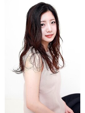 オーバーヘアー 大久保店(over hair) 【over hair】 ラフウェーブスタイル