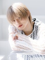 ユーフォリア 渋谷グランデ(Euphoria SHIBUYA GRANDE)&nbsp;ミルクティ　ハイトーンメンズ　ラウンドマッシュ　MOMO