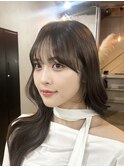 小顔顔まわりカット
