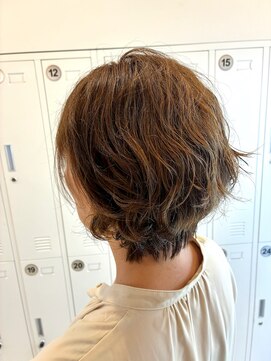 レム 泉中央店(L.E.M) ショートボブパーマ