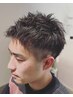 メンズカット+頭皮の整体スパ（30分）