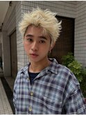 スパイキーショート/ニュアンスパーマ/メンズカット/メンズ