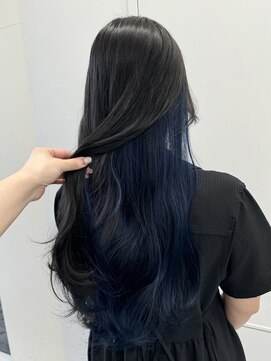 アライブ キチジョウジ(ALIVE Kichijoji) 地毛と相性が良いインナーブルー!