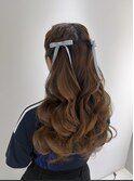 ツインヘアアレンジ♪