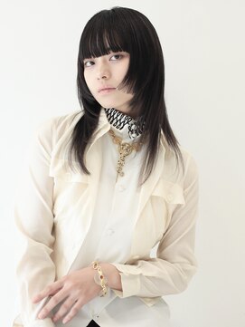 ココ 本八幡(KOKO) 黒髪クラゲヘアーオリーブグレー小顔ココアベージュミディアム