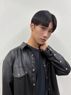 メール(Mer...) ☆韓国マッシュ/シースルーマッシュ/センターパート☆横山飛翔