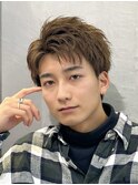 アクティブショートメンズヘアスパイキーショートメンズmen's
