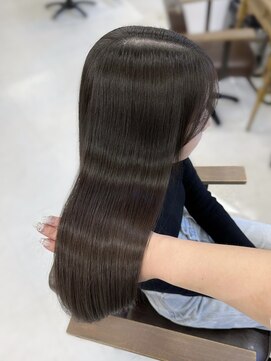 ハピネス 梅田茶屋町店(HAPPINESS) 韓国風/レイヤーカット/顔周り/顔まわり/髪質改善/ベージュ