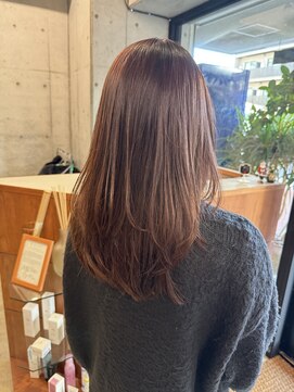 アイフィ(iFY) 【iFY 千葉】ピンクベージュ×レイヤーカット