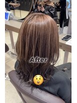 ショコララテ 20代30代40代50代アンブレラカラー/デザインカラー/白髪ぼかし