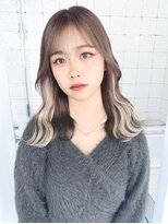 フウ(fuh)&nbsp;インナーカラー/デザインカラー/インナー/デザイン/ベージュ