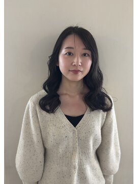美容室 はなこ 大人っぽミディアムヘア