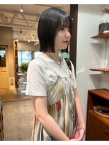 アルク(alku) ボブ コンパクトボブ 透明感カラー