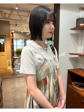 アルク(alku) ボブ コンパクトボブ 透明感カラー