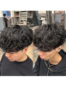 ノイセル 西本町(Noisyle)の写真/定番~trend◎ツイストスパイラル,シャドウパーマ好評◎＜理容室＞[本町/MEN'S/メンズカット/学割U24/眉毛]