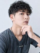 クリーク ボイス ヘアー 東原店(CLIQUE voice hair)&nbsp;ツーブロック×ネープレス無造作ワイルドパーマ