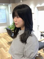 ルーク バイ ヘアーポケット(Luke by hair pocket) くびれミディアムヘア
