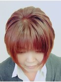 どの角度から見てもシャープ♪耳後ろスッキリ★横顔美人♪