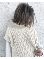 ノア ヘアデザイン 町田店(noa Hair Design)&nbsp;アッシュベージュ×レイヤーボブ