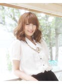 幼く見えない大人カワイイゆるふわミディアム
