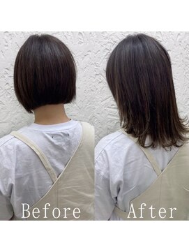 あるじゃんすー さいたま店 ナチュラルブラックウルフ#シールエクステ#小顔#エクステ#大宮