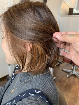 ヘアメイク オブジェ(hair make objet) インナーカラー