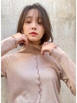 アメリ 新宿(Ameri)&nbsp;Ameri ニュアンスボブ　イルミナカラー　【新宿】