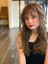 オースティン 門前仲町(AUSTIN)&nbsp;前髪かき上げイメチェンイヤリングカラーラベンダーカラーくびれ