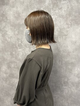 ナナシ(nanac) 切りっぱなしショコラアッシュ