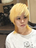 サムブリッジ(SOMEBRIDGE)&nbsp;★イエロー ＋ オレンジ  ウルフヘアー★【SOMEBRIDGE】