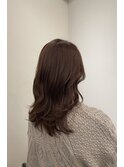 natural brown & ふんわりセミロング☆