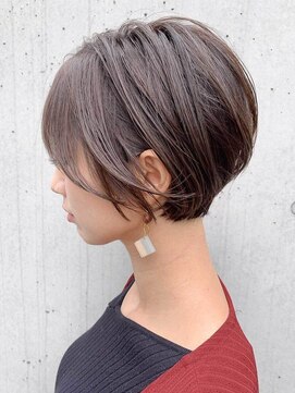 ヴィーナス 宇品店(Ve-nus) 骨格補正立体ショート×艶感イルミナカラー