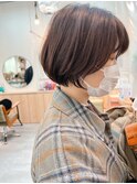 ショートボブ/ミニボブ/マッシュ/切りっぱなし/柏駅