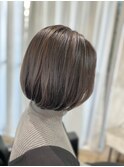 プレミアムカラーグレイヘア30代40代50代こなれヘア大人可愛い